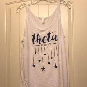 Kappa Alpha Theta Bid Day tank top